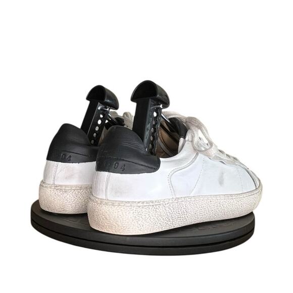 Womens AllSaints Sheer Low Top Classic Sneakers Size 7 White - Picture 4 of 6